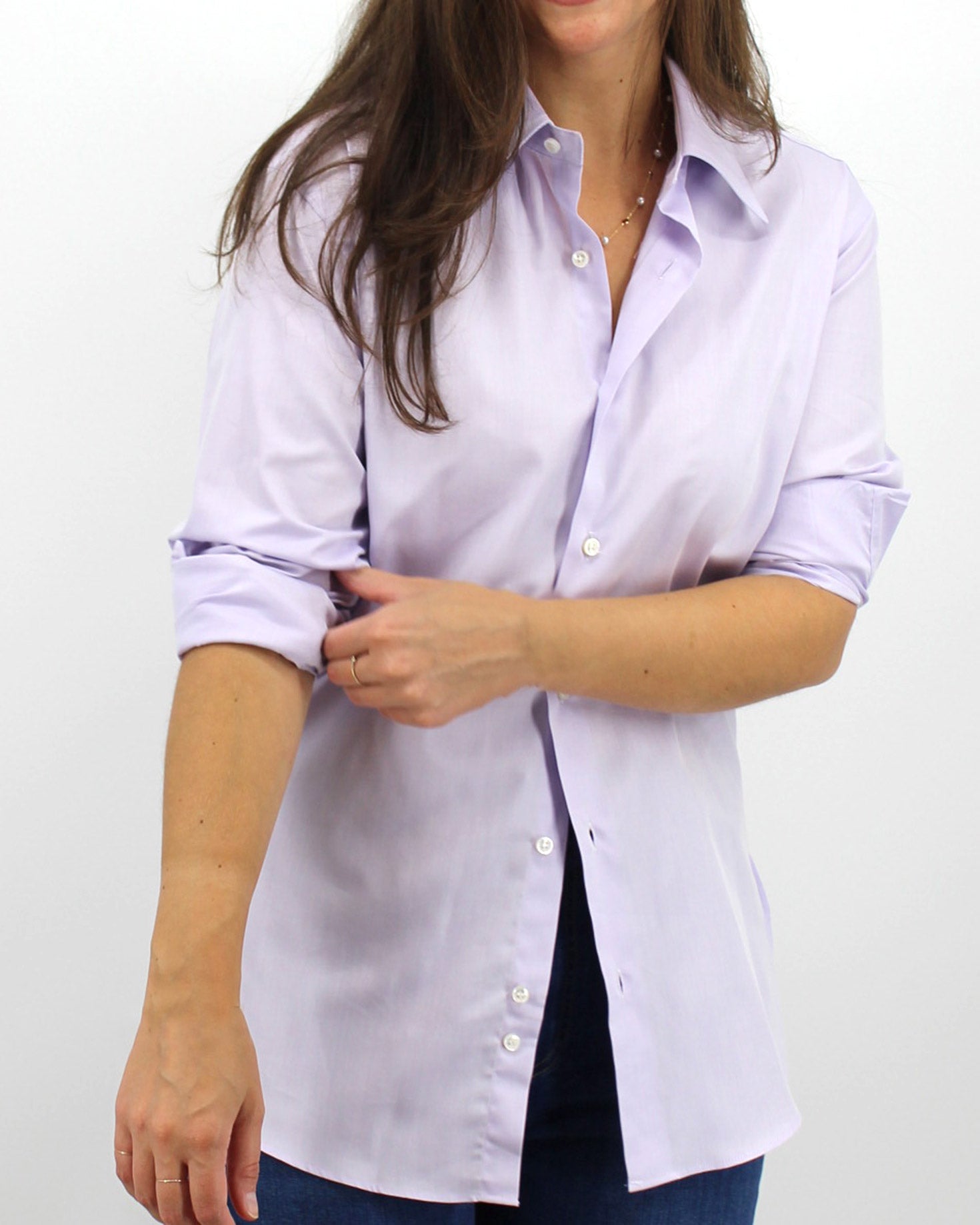 Lavender dress shirt store womens