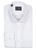 Men's white royal oxford dress shirt wrinkle and stain resistant - Shop stylish high-quality mens shirts by Ike Behar