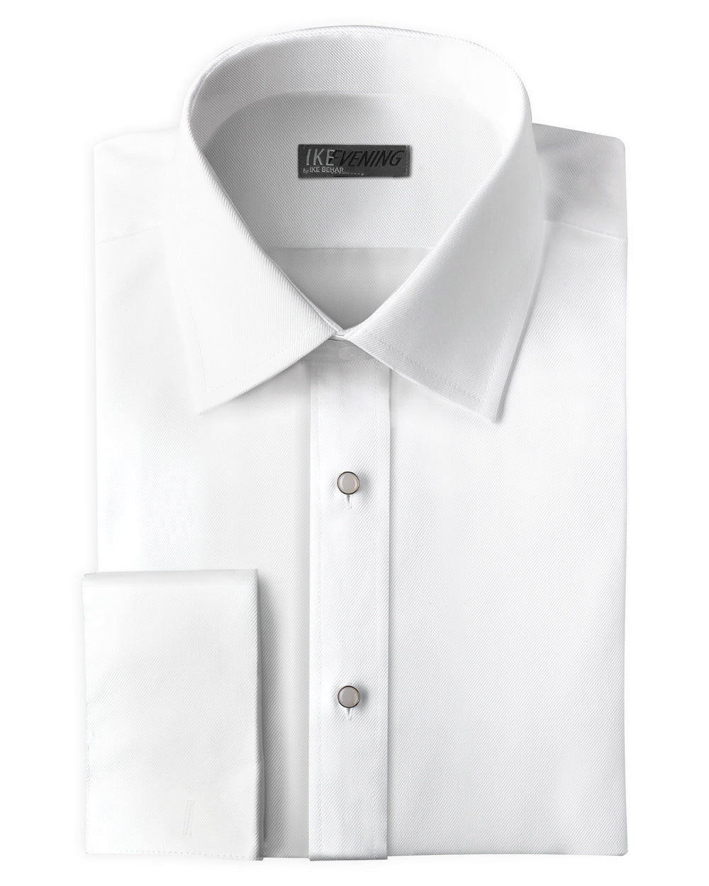 White Twill Tuxedo Shirt 15.5 / 32/33