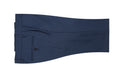 New Blue Classic Flat Front Men's Dress Pant. Shop stylish high-quality best mens dress pants by Ike Behar.
