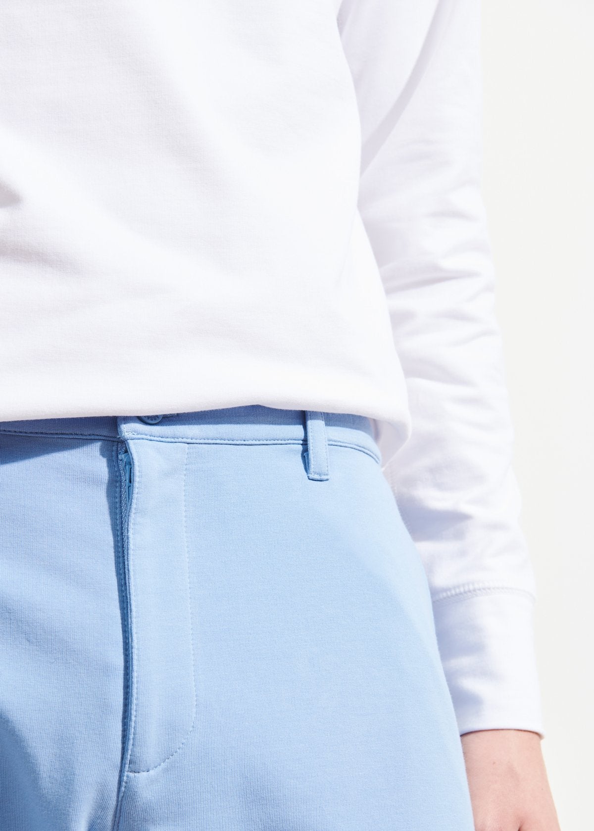 Sky Blue Terry Shorts