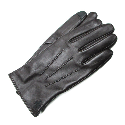 Conker Leather Gloves with Lambswool Lining