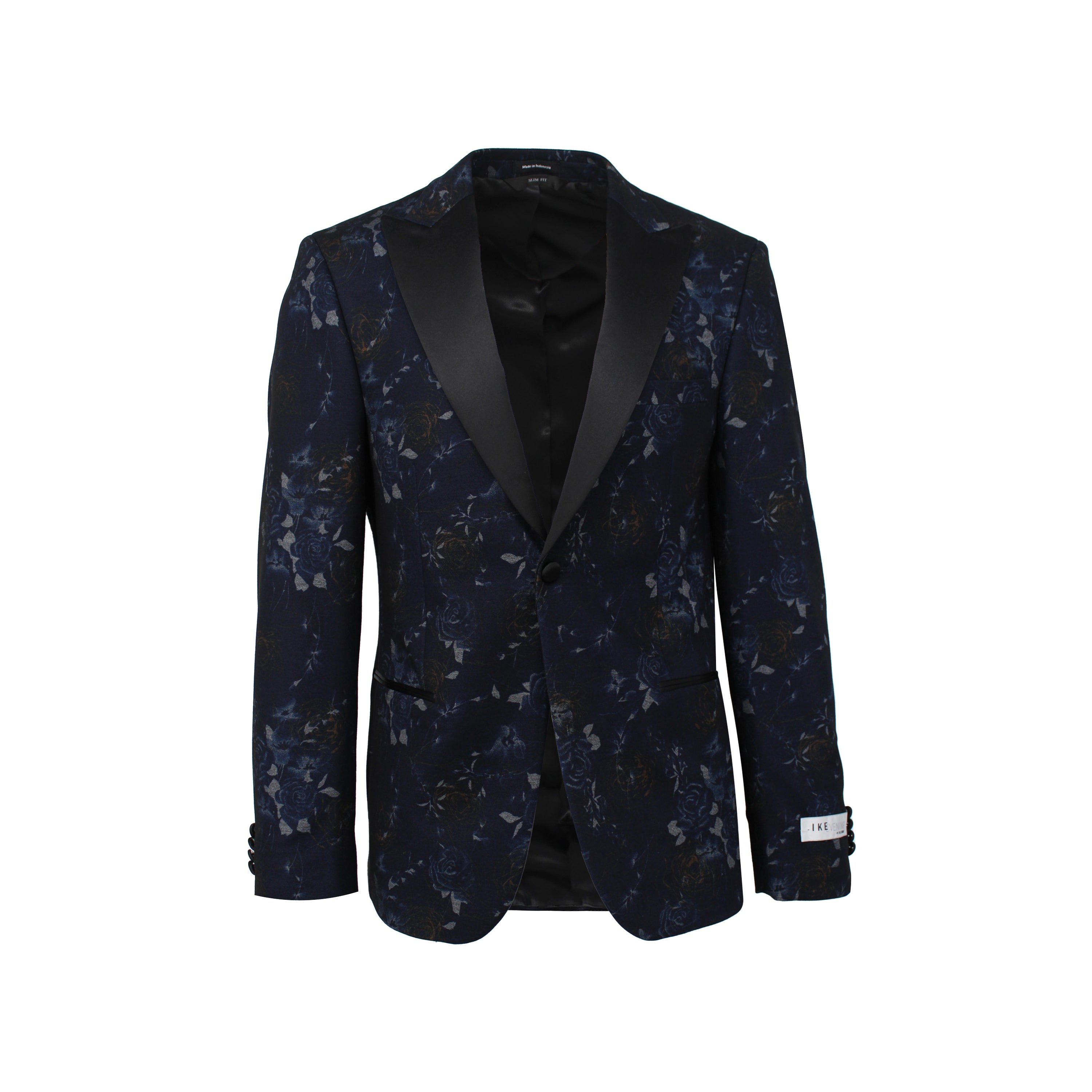 Velvet tuxedo jacket Slim Fit - Dark turquoise - Men | H&M IN
