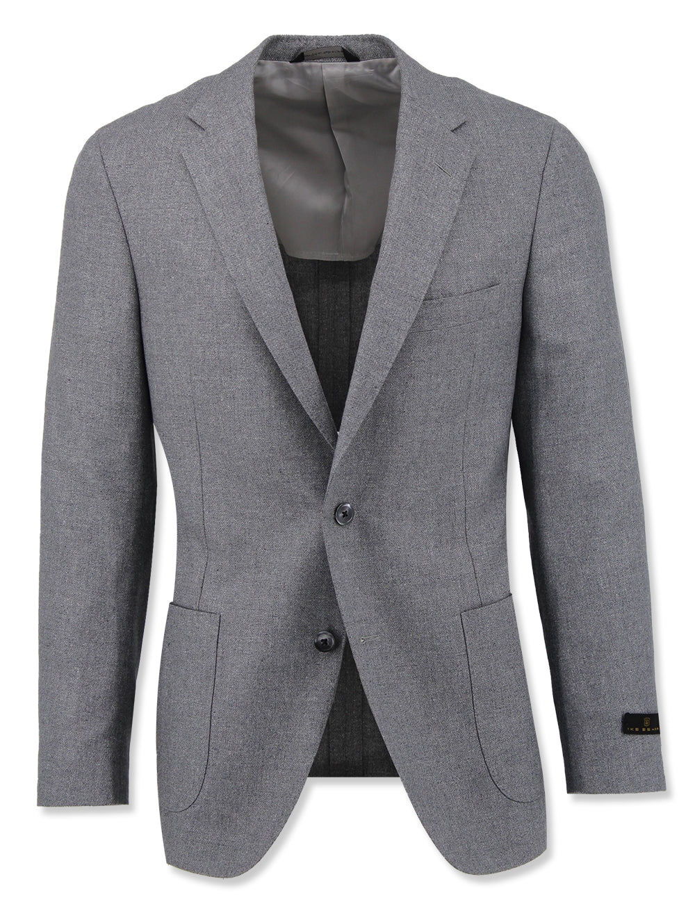 Grey Silk & Cashmere Sport Coat