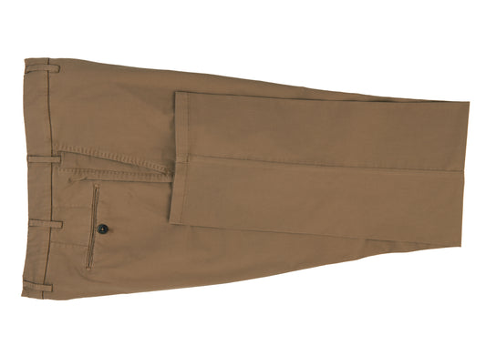 Taupe Stretch Cotton Pants